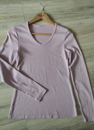 🌸 лонгслив в рубчик из хлопка switcher