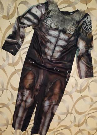 Карнавальный костюм волка/оборотня на мальчика 7/8л