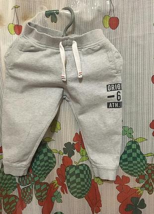 Штани сірого кольору 18-24 міс.,100%котон,"original ath.dert"