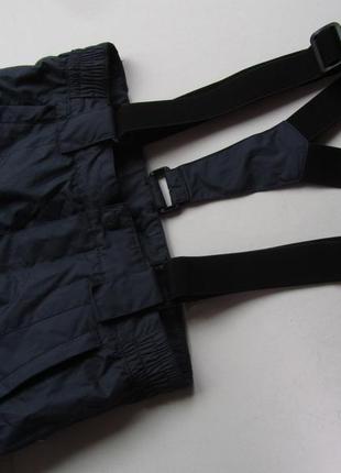 Теплые термо зимние горнолыжные влагостойкие штаны брюки полукомбинезон комбинезон etirel jojo3 фото