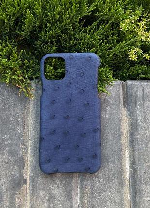 Чехол iphone 11 pro max case ostrich purple1