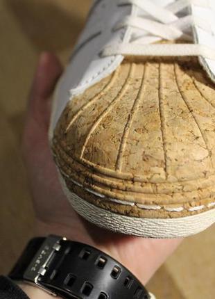 Шикарні adidas superstar 80s cork кеди кросівки кроссовки кожа8 фото