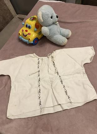 🎁розпашонка з вишиванням  ,льоля,байкова сорочечка