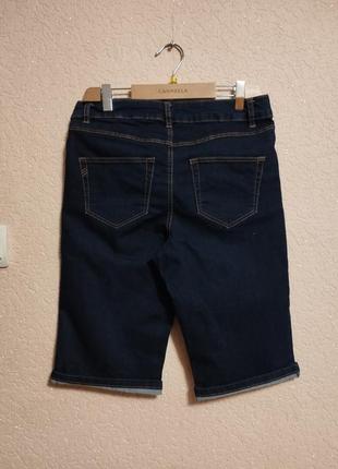 Шорты темно-синие джинсовые женские,размер 10(38) на 44-46размер от george2 фото