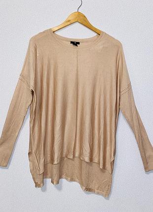 Оверсайз джемпер светло-розовый h&m