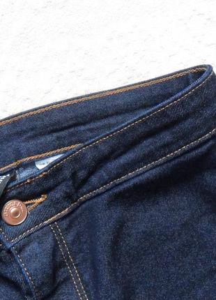 Идеальные темно синие джинсы скинни h&m, 36 размер.4 фото