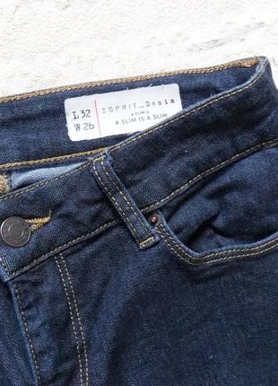 Идеальные темно синие джинсы скинни esprit, 28 размер.2 фото
