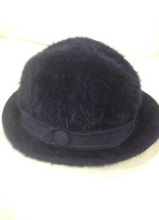 Шляпка из ангорки