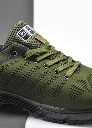 Чоловічі кросівки сітка велетні хакі bonote 861913