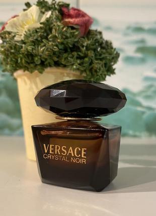 Edt versace crystal noir миніатюра 5 мл