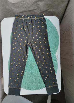 Набор комплект пижама футболка брюки лосины на 4-6 лет3 фото