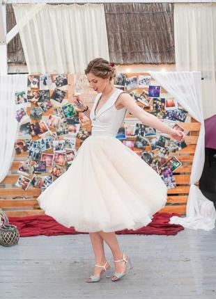 Платье с открытой спиной