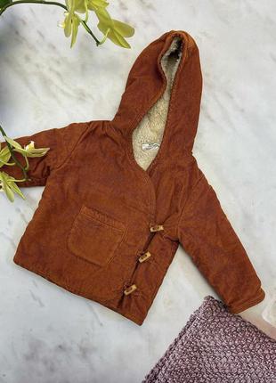 Курточка тепла вільветова