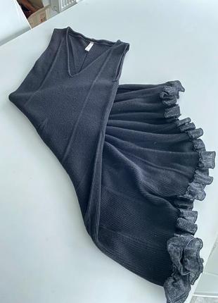 Платье шерстяное hich имталия шерсть трикотажное платье