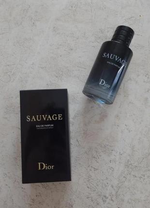 Dior sauvage parfum 100мл диор саваж мужская парфюмированная вода діор