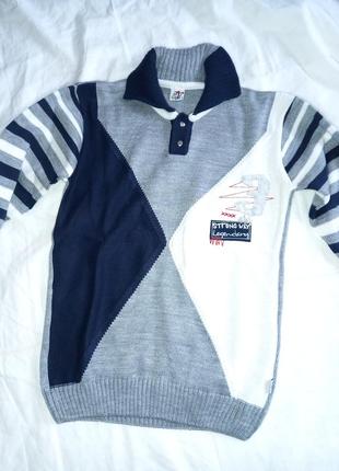Свитер на мальчика 7 лет, болеемерит