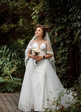 Веселенное платье, свадебное платье рыбка anastasia sposa xs s