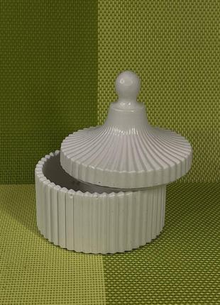 Кашпо шкатулка/каробка кашпо/гіпсова шкатулка/скринька для прикрас/реквізит для фото\коробка/