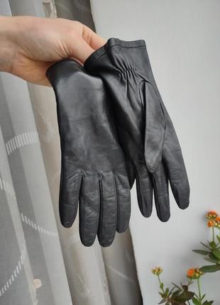 Шкіряні рукавички стильні жіночі рукавички st. michael3 фото