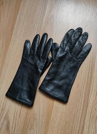 Шкіряні рукавички стильні жіночі рукавички st. michael6 фото