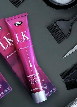 Крем-краска lisap lk cream color opc, 100 мл