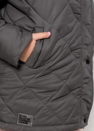 Теплая зимняя стеганая куртка батал❄️ 485303 фото
