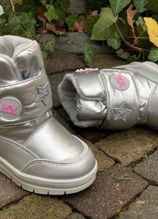 Термоботинки для девочки weestep р.22-26, зд-407