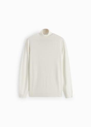 Zara базовий светр із високим коміром