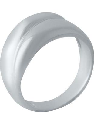 Серебряное кольцо без камней (2022343) 19 размер