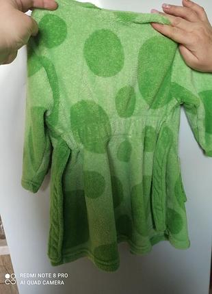 Флисовый, махровый халат peppa 4