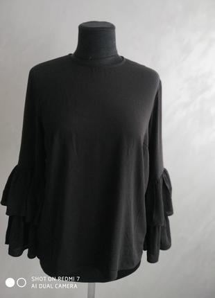 Чорна блуза жіноча