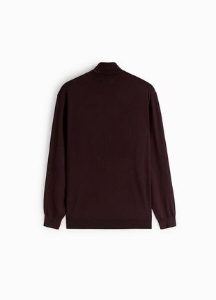 Zara базовий светр із високим коміром2 фото