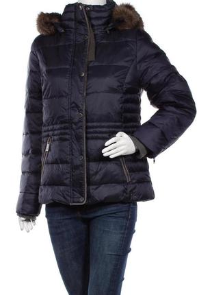 Качественная теплая куртка пуховик s.oliver blue puffer jacket10 фото