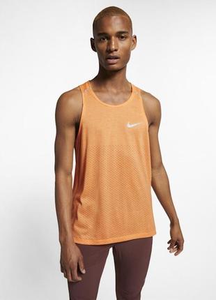 Бігова майка nike rise 365 men's running tank - l