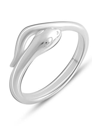 Серебряное кольцо без камней (2079538) 16.5 размер