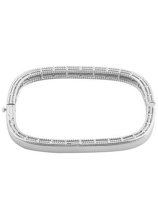 Срібний браслет з фіанітами (2102441) 18 розмір