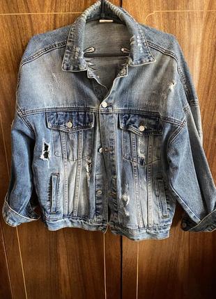 Куртка джинсова