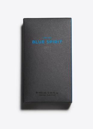 Чоловіча стійка туалетна вода zara man blue spirit 100мл! оригінал, іспанія