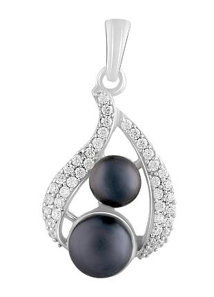 Серебряная подвеска с жемчугом 3.788ct (2123569)