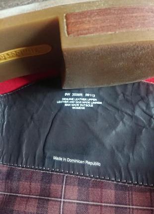 Брендовые фирменные женские кожаные сапоги timeberland,оригинал,новые,размер 9w(39).10 фото