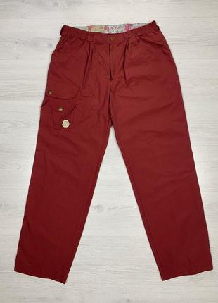 Женские оригинальные красные брюки fjallraven
