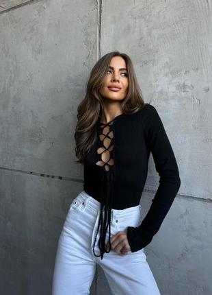 Боді 
модель 499ряб 
тканина: рубчик начіс (футер)
розмір: 42-44; 44-46
колір: чорний, молочний, мокко