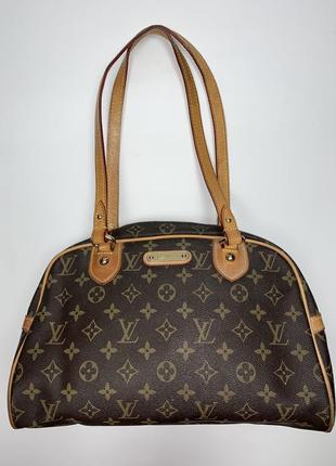 France! кожаная фирменная номерная сумка на плечо louis vuitton.7 фото