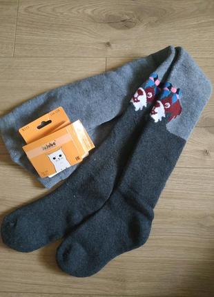 Теплі колготи для дівчинки/ колготки з 3-д ефектом