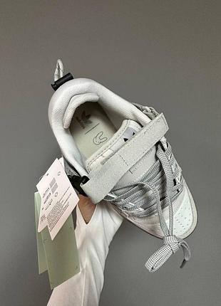 Кроссовки adidas forum x bad bunny light grey4 фото