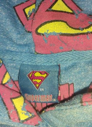 Худи кофта с капюшоном superman dc comics унисекс4 фото