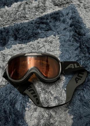 Горнолыжные очки маска alpina doubleflex freespirit