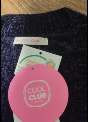 Тепла кашемірова кофта на дівчинку 140 см, бренд cool club3 фото