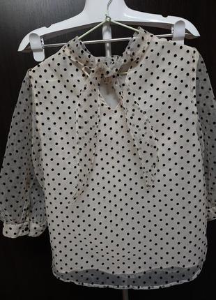 Блуза из органзы воздушная прозрачная2 фото