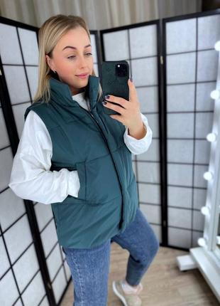 Жіноча жилетка весна